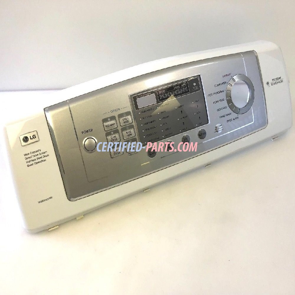 lg washer control panel