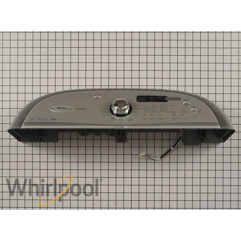 WPW10211350 Whirlpool Washer Control Panel Console Complete Assembly W10211350