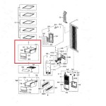 DA97-10881E Samsung Fridge Freezer Cabinet Shelf Upper Crisper Pan 3972994