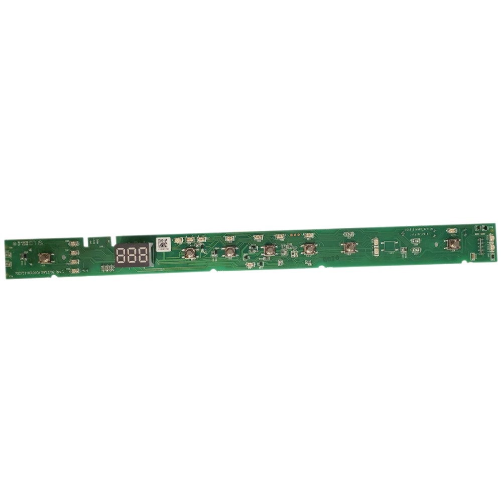 WD21X23461 GE Dishwasher Control Switch Interface Board 265D1468G603