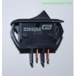 8051729 Frigidaire Dishwasher Control Switch Rocker Switch On-Off 3369064