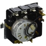 WE4M187 GE Dryer Control Switch Timer Assembly 572D520P017