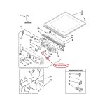 W10171504 Maytag Dryer Control Panel Lens 1481341