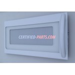 DRA100N30ALS1W Hamilton Beach Microwave Door Assembly HB-P100N30AL-S1W White