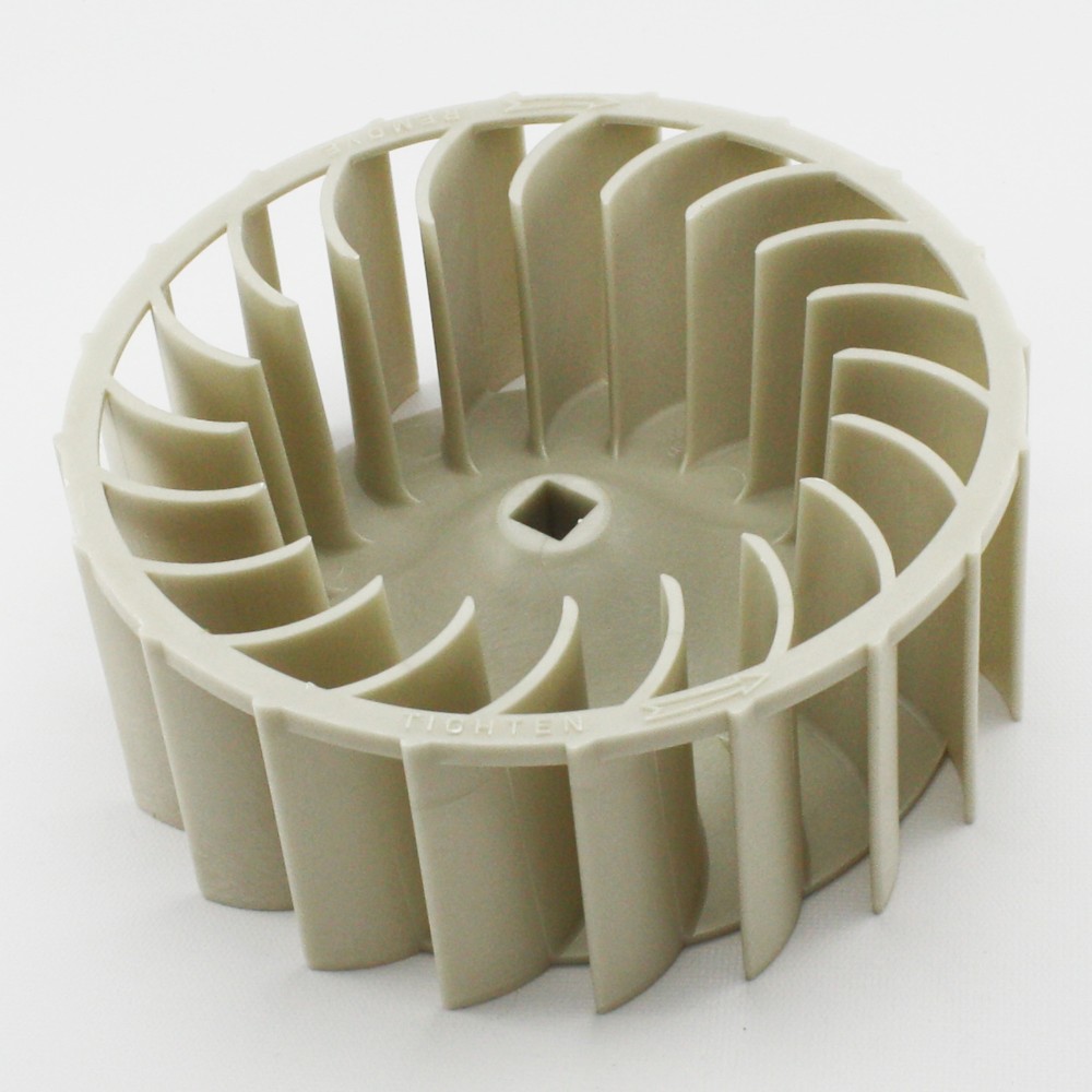 WP697772 Whirlpool Dryer Blower Wheel Threaded 697772