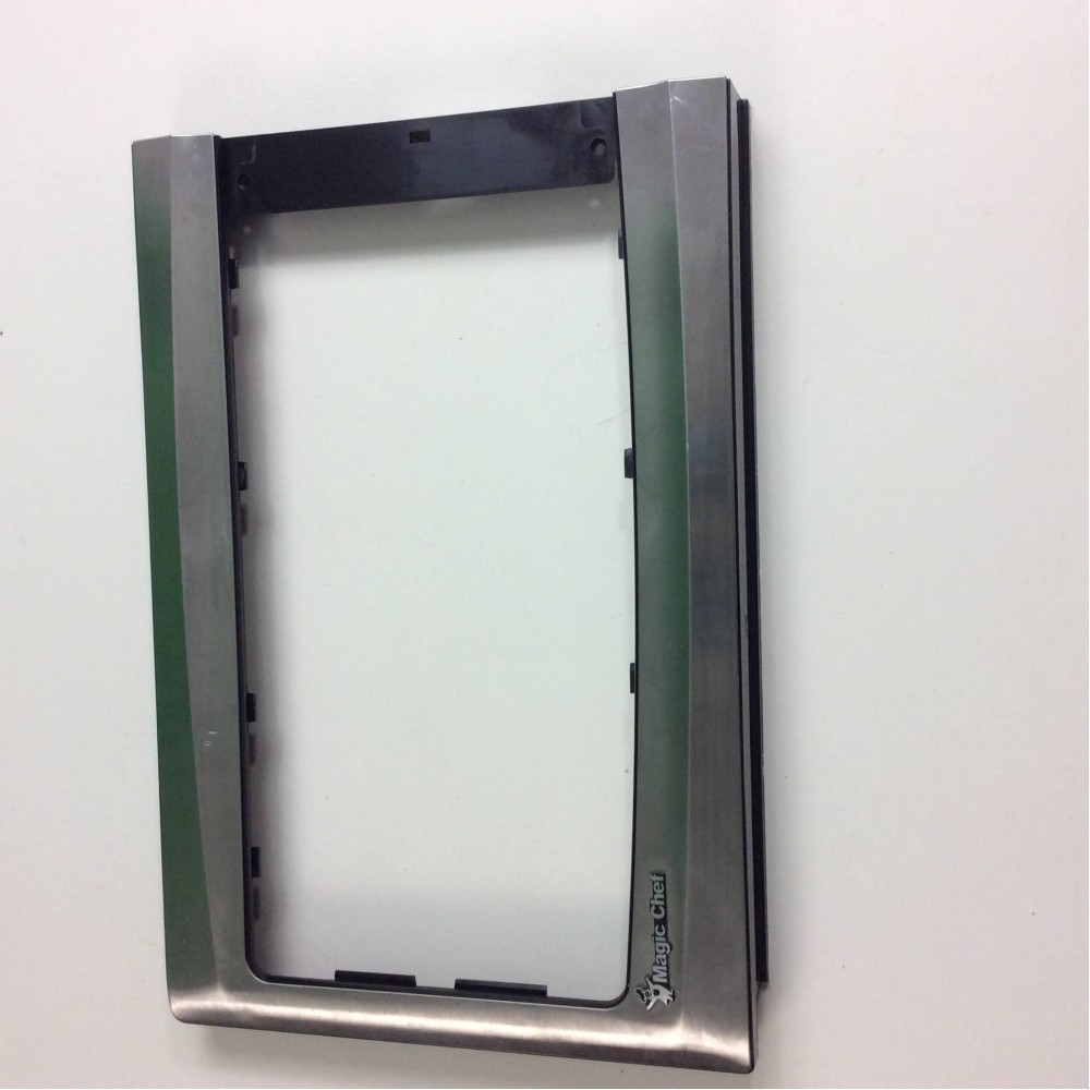 250924200021 Magic Chef Microwave Door Outer Frame Panel EM142AJZ001