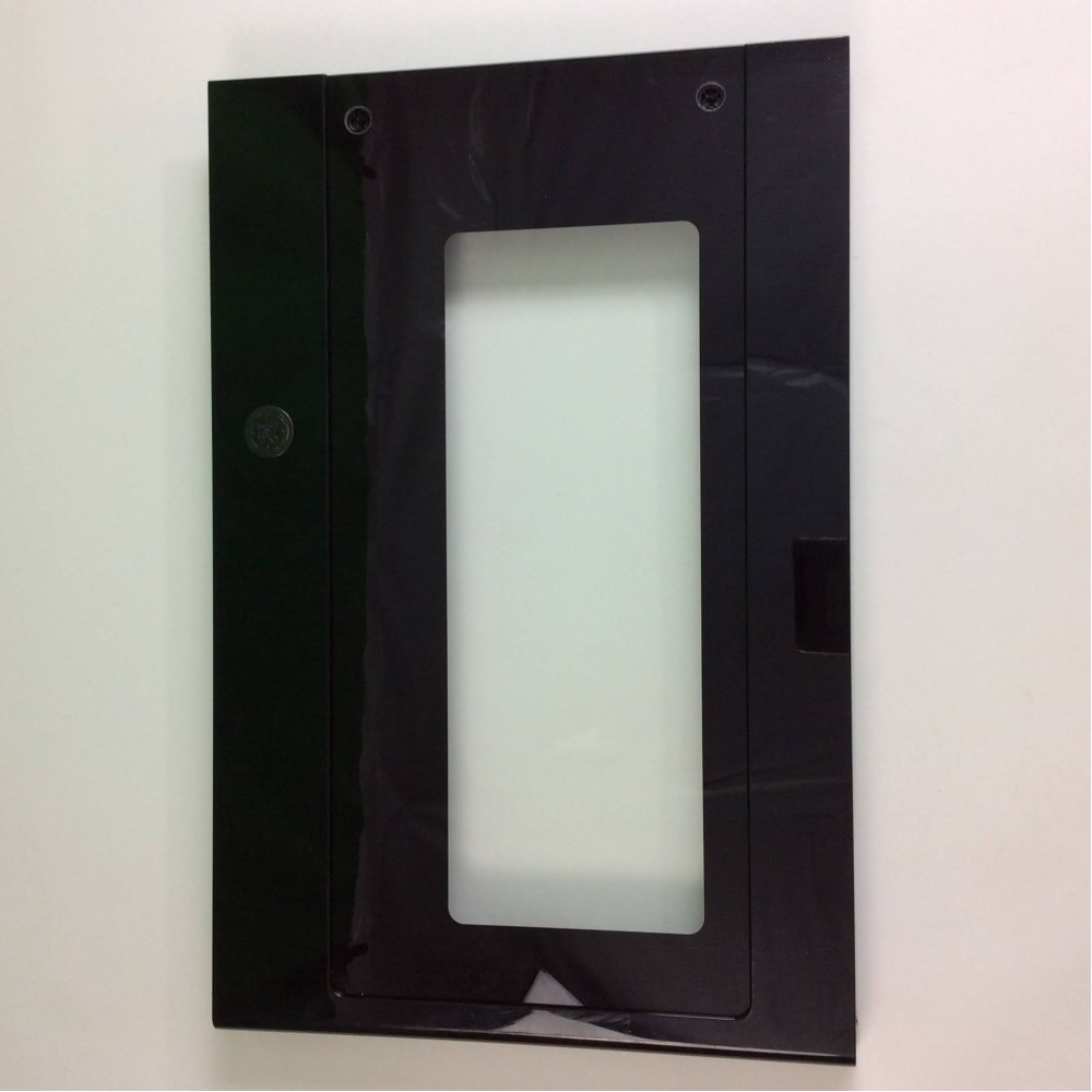 MGC66202101 GE Microwave Door Outer Frame Panel MGC6620211910