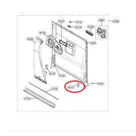 lg dishwasher gasket