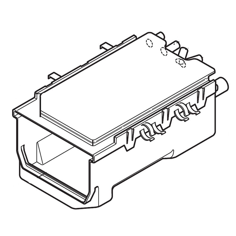 ACZ72909672 LG Washer Dispenser Drawer Housing Assembly ACZ74070504