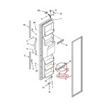 2195919K Whirlpool Fridge Freezer Door Shelf Bar 2195919