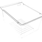 WP2256704 Whirlpool Fridge Freezer Cabinet Crisper Pan 2256704