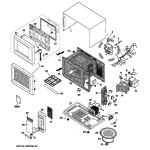 WB26X10030 GE Microwave Fan Assembly Cooling WB26X10030R