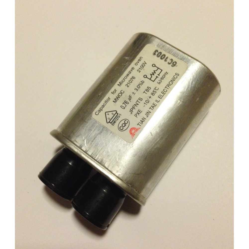 0CZZW1H004N GE Microwave High Voltage HV Capacitor 0.76uF CH85-21076-22F2