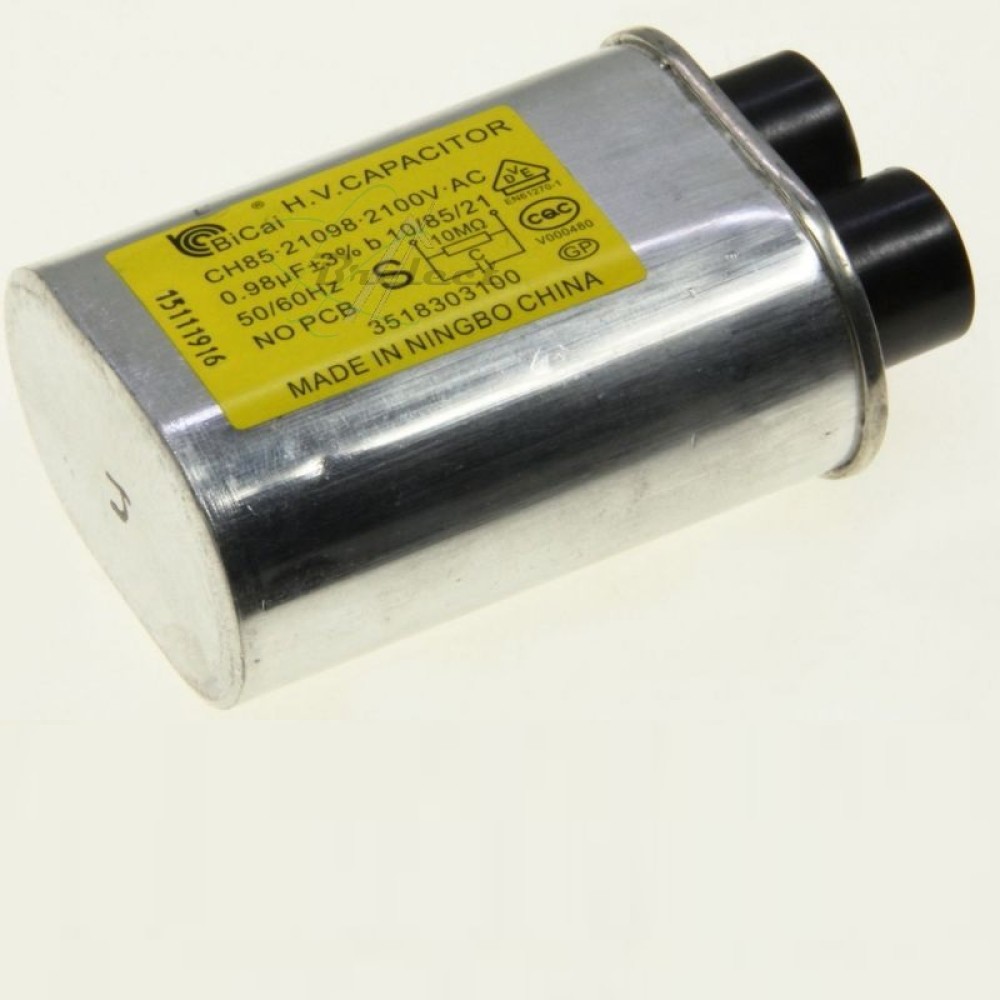 3518303100 Daewoo Microwave High Voltage HV Capacitor 0.98uF CH85-21098-22F1