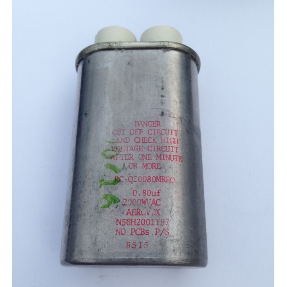 RC-QZ0080MRE0 Sharp Microwave High Voltage HV Capacitor 0.80uF N50H2001Y37