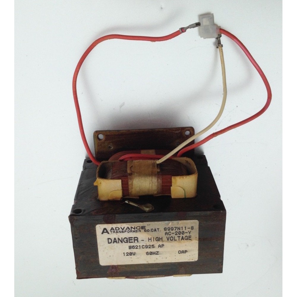 B621C9250AP Advance Microwave Transformer High Voltage 8997N11