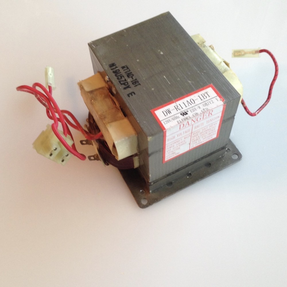 WB27X10675 GE Microwave Transformer High Voltage DW-R11A0-1BT