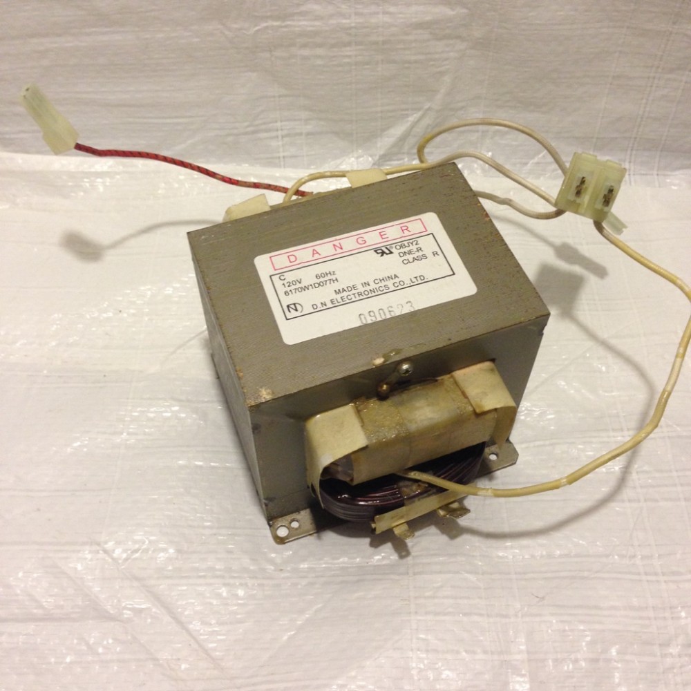 6170W1D077H LG Microwave Transformer High Voltage 1349819