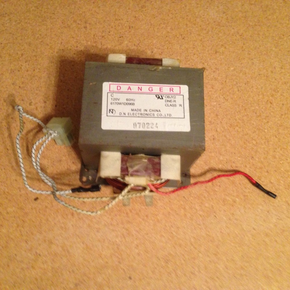 6170W1D096B LG Microwave Transformer High Voltage 1268589