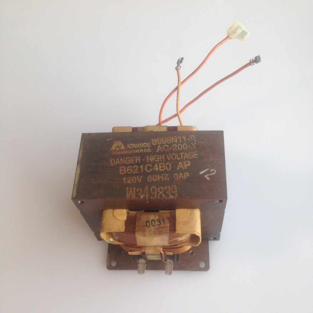 B621C4B90AP Panasonic Microwave Transformer High Voltage 8998N11-8