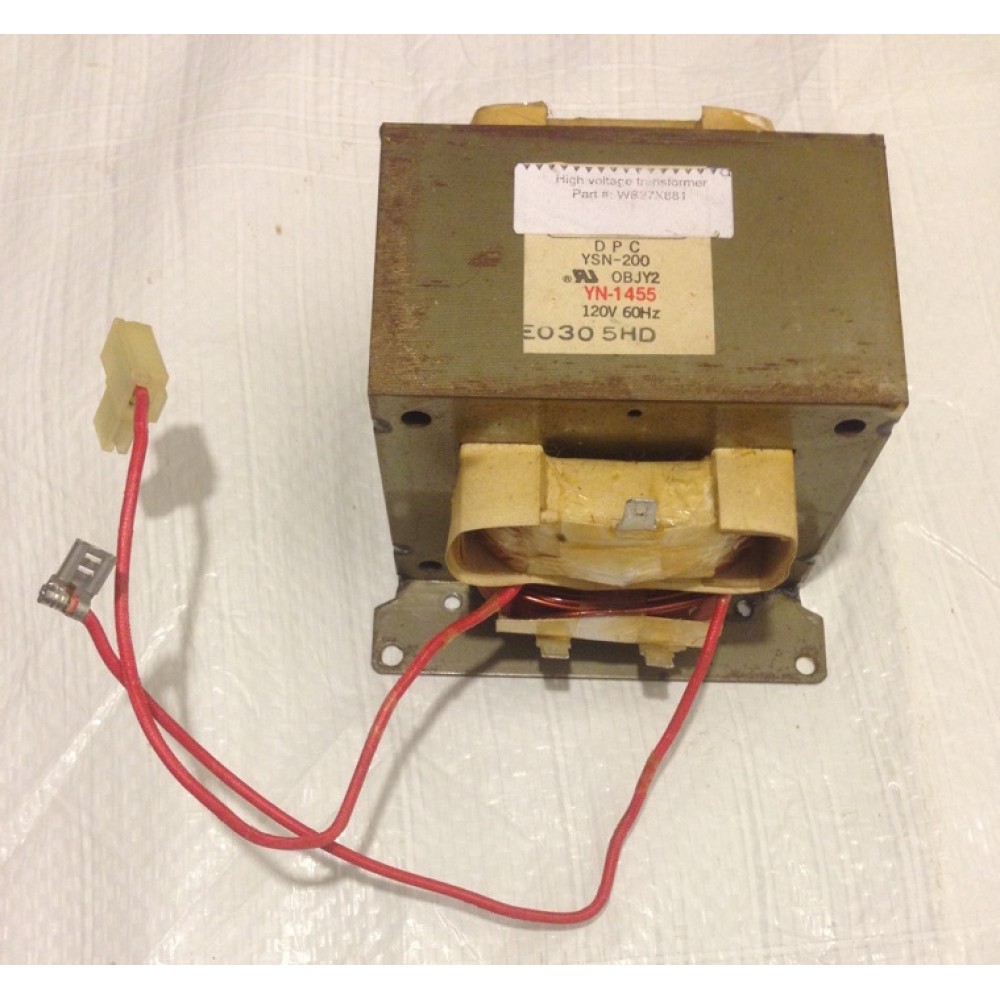 WB27X0881 GE Microwave Transformer High Voltage YN-1455