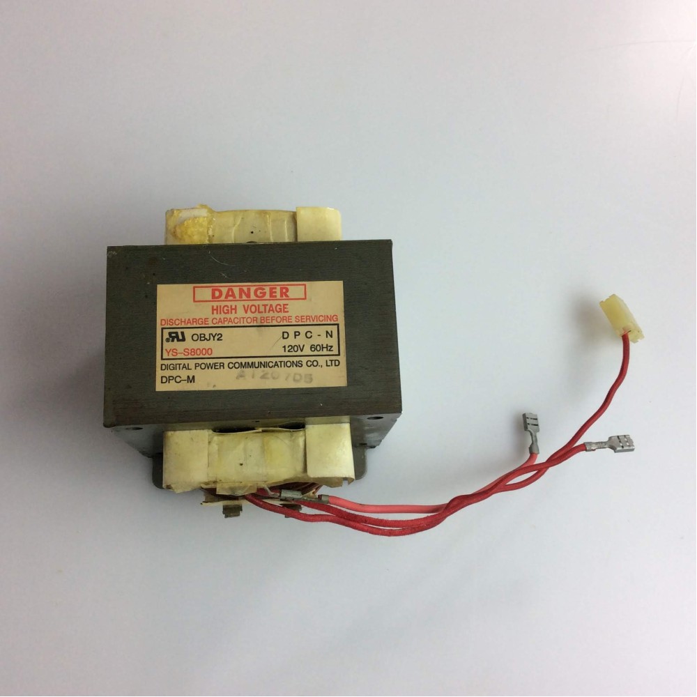 58001059 Whirlpool Microwave Transformer High Voltage YS-S8000