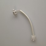 WB36X10181 GE Microwave Light Lamp Halogen Receptacle Clip 4931W3A004B