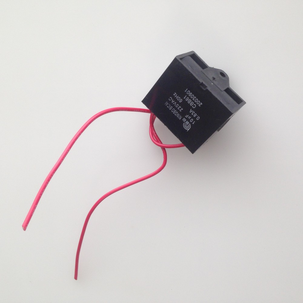 CBB61-22010-11W Amana Microwave Motor Capacitor 10uF CBB612201011W