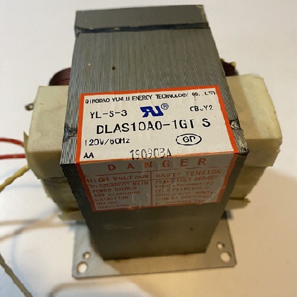 DLAS10A0-1GTS Magic Chef Microwave Transformer High Voltage DLAS10A01GTS