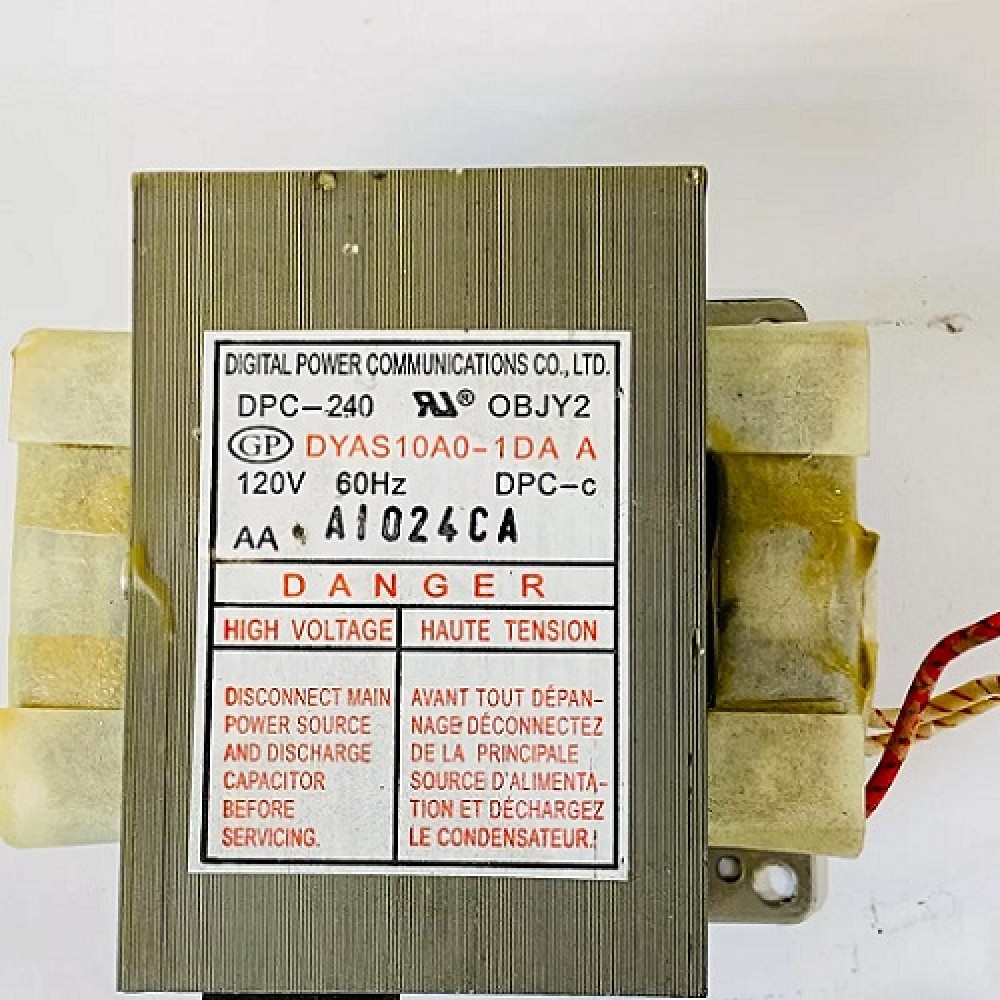 DYAS10A0-1DA Sharp Microwave Transformer High Voltage DYAS10A01DA