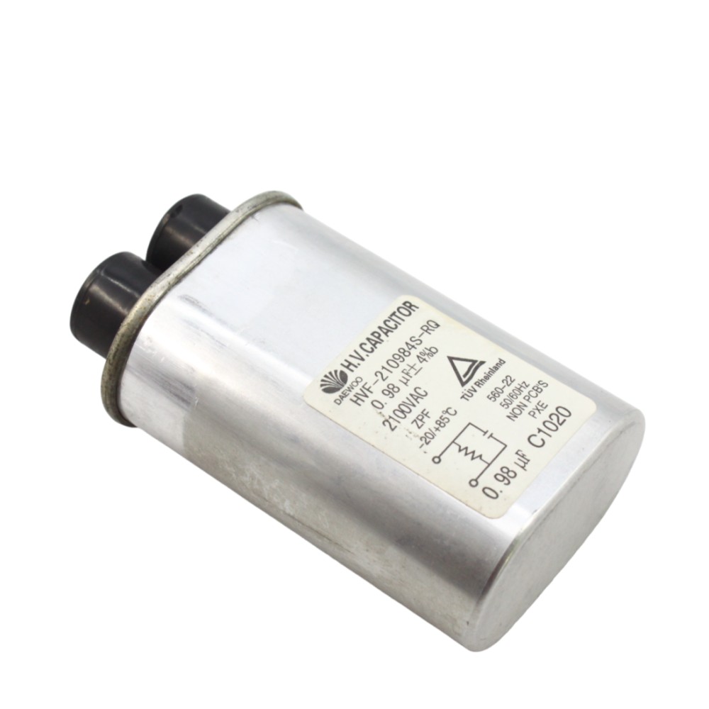 HVF-210984S-RQ Daewoo Microwave High Voltage HV Capacitor 0.98uF HVF210984SRQ