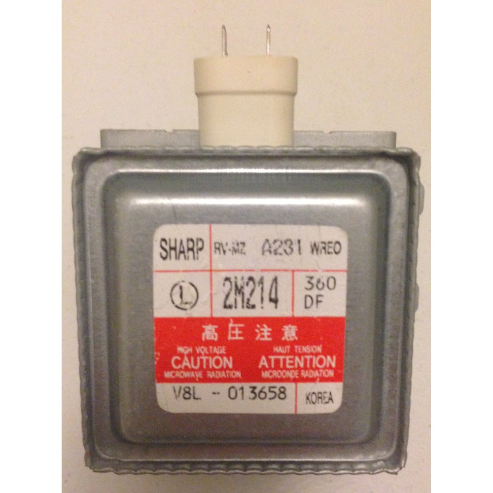 RV-MZA231WREO Sharp Microwave Magnetron 4.1KV 2M214-360DF