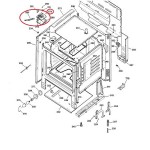 WB02K10144 GE Oven Range Door Latch Assembly 1262155