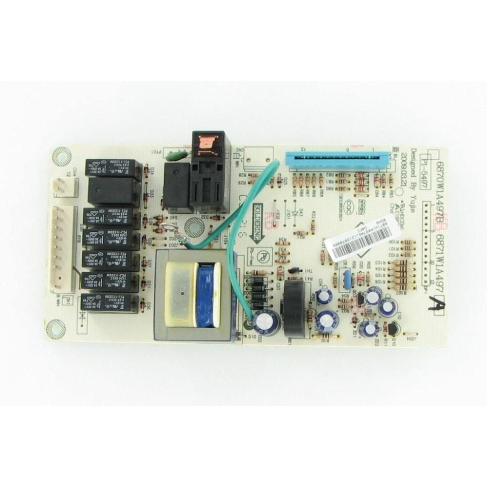 6871W1A497A LG Microwave Power Control Board Main Circuit Assembly 6871W1A497-A