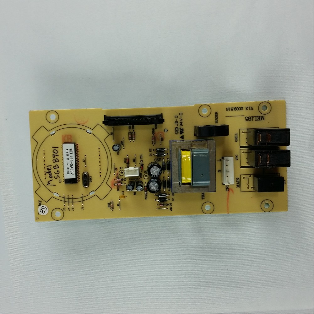 MEL195-SA39V Sunbeam Microwave Power Control Board Main Circuit Assembly MEL195SA39V