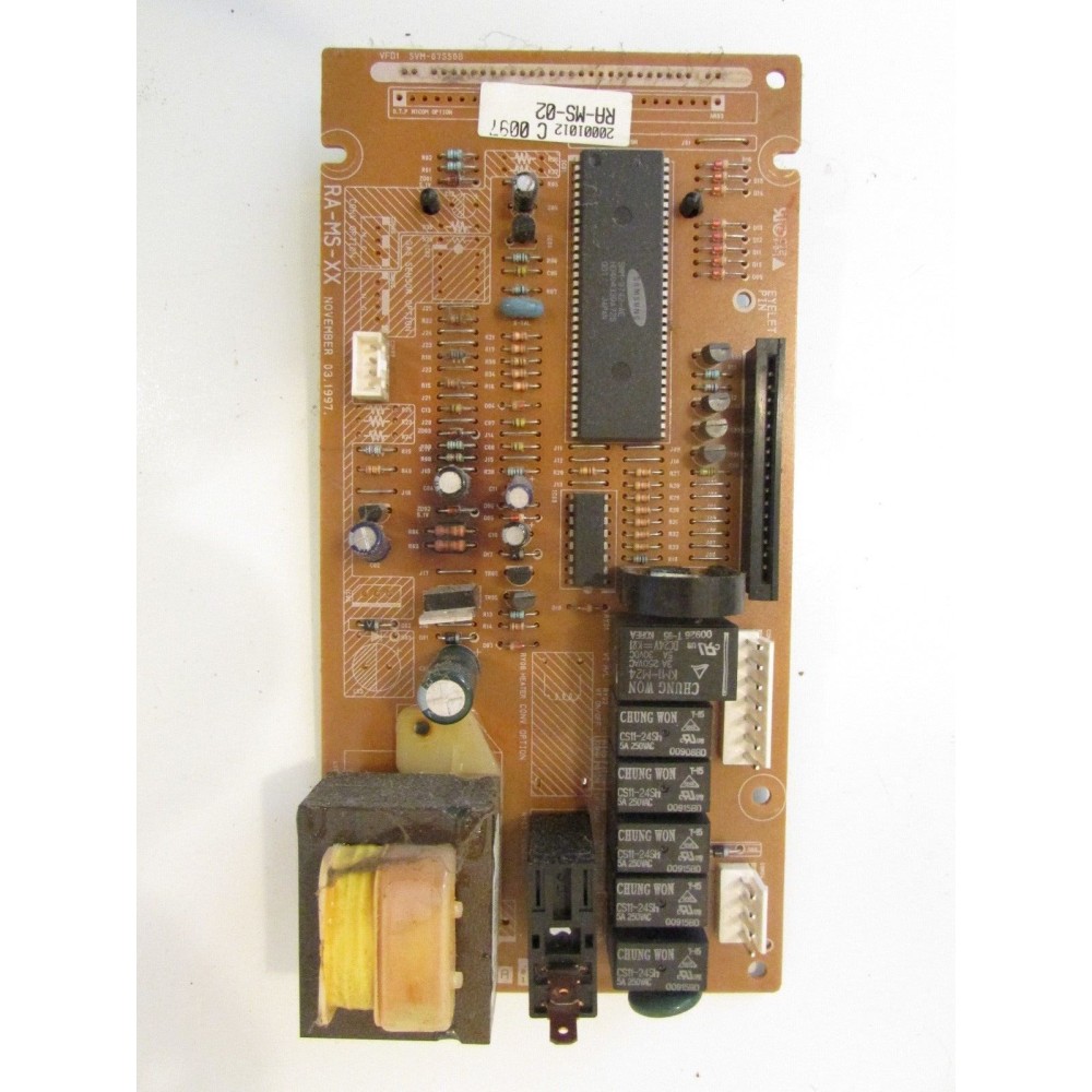 WB27X10109 GE Microwave Power Control Board Main Circuit Assembly RA-MS-02