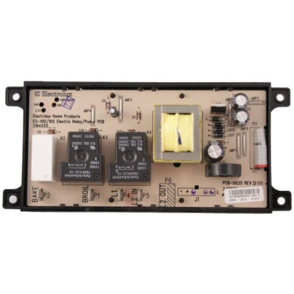 316455400W Frigidaire Oven Range Power Control Board Assembly 316455400