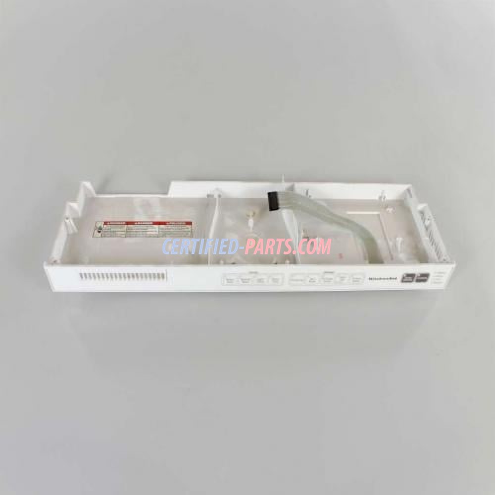 W10078126 KitchenAid Dishwasher Control Panel Membrane Assembly 1446850