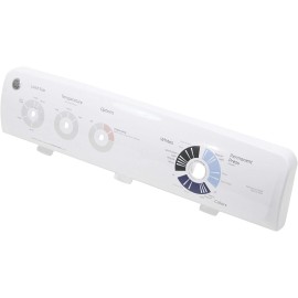 WH42X10901 GE Washer Control Panel Backsplash Faceplate 3015475