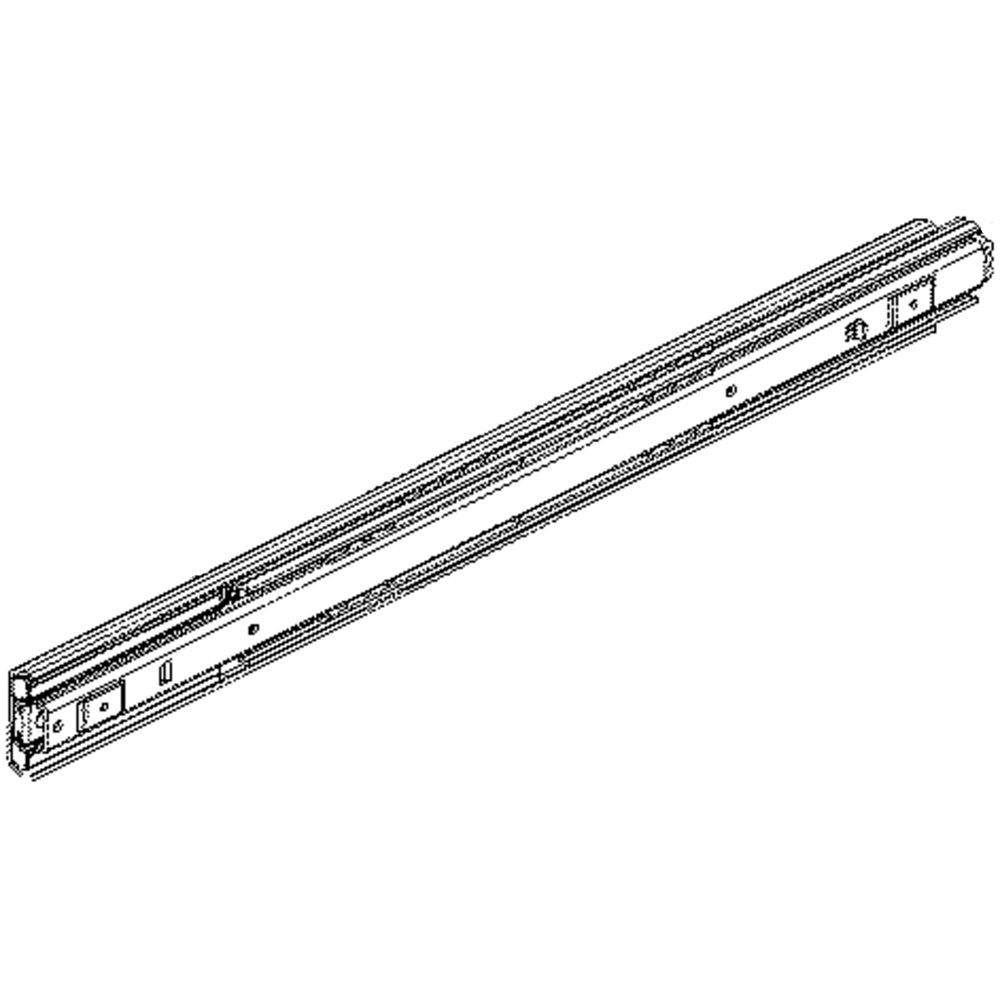 MHS62282301 LG Washer Pedestal Drawer Right Slider Rail Assembly 4324795