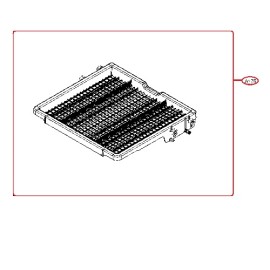 AHB73130101 LG Dishwasher Dish Rack 3rd Row Cutlery Drawer Assembly 4873484