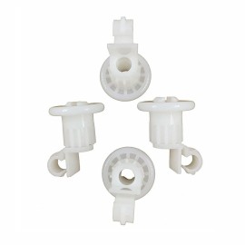 WD12X10327 GE Dishwasher Dish Rack Roller Wheel Assembly WD12X0383