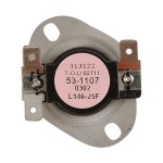 WP53-1107 Norge Dryer Thermostat Cycling 53-1107